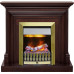 Dimplex Bradford - Темный дуб с очагом Danville Antique Brass FB2
