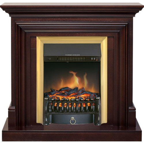 Royal Flame Bradford - Темный дуб с очагом Fobos FX Brass
