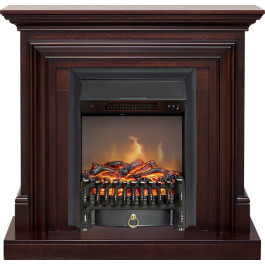 Royal Flame Bradford - Темный дуб с очагом Fobos FX M Black