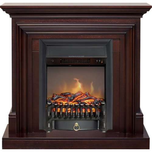 Royal Flame Bradford - Темный дуб с очагом Fobos FX M Black