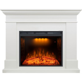 Royal Flame California - Белый с очагом Emerald 28