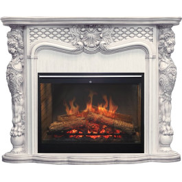 Dimplex Castle - Слоновая кость с темной патиной с очагом Symphony 30 DF3020-INT