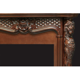 Dimplex Castle - Слоновая кость с темной патиной с очагом Symphony 30 DF3020-INT