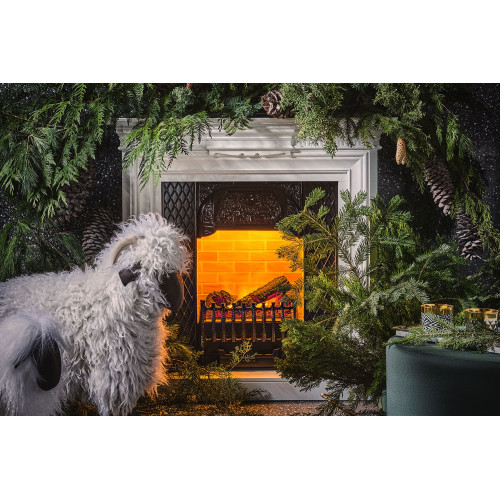 Dimplex Chelsea - Орех с очагом Cassette 400 LNH-INT PS