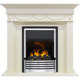 Dimplex Corfu - Слоновая кость с очагом Flagstaff