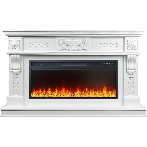 Royal Flame Corsica - Матовый белый с очагом Vision 42 LED