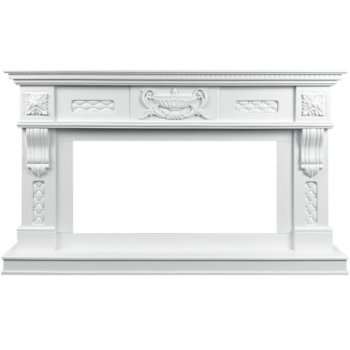 Royal Flame Corsica - Матовый белый с очагом Vision 42 LED