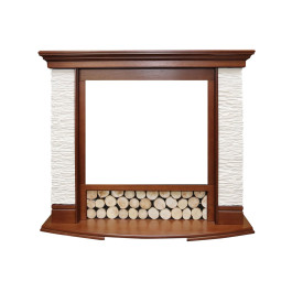 Dimplex Country - Орех/Сланец белый