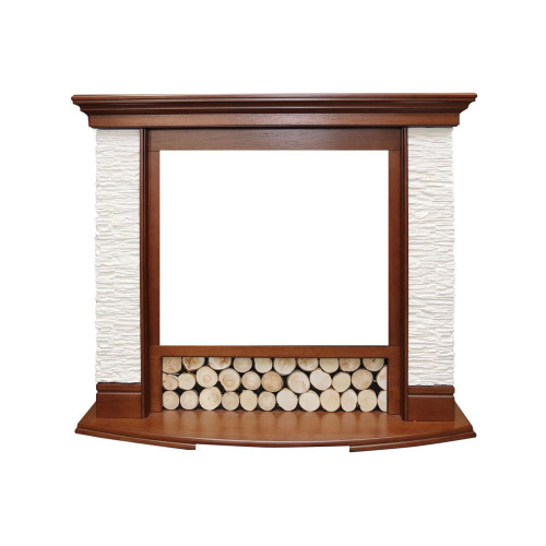 Dimplex Country - Орех/Сланец белый