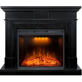 Royal Flame Coventry - Черный с очагом Emerald 28