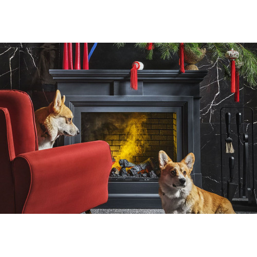 Dimplex Coventry - Серый графит / Кирпич