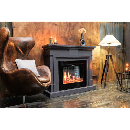 Royal Flame Coventry Grey - Серый с очагом Dioramic 28 LED FX