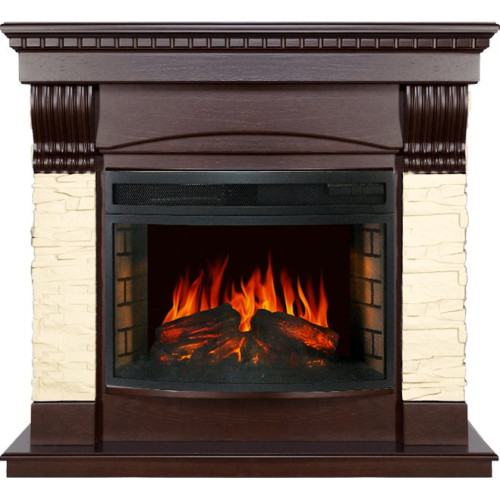 Royal Flame Denver - Темный дуб с очагом Dioramic 25 LED FX