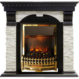 Dimplex Dublin - Венге / Сланец белый с очагом Atherton