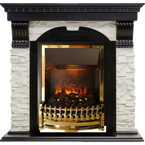 Dimplex Dublin - Венге / Сланец белый с очагом Atherton