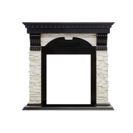 Royal Flame Dublin - Венге / Сланец белый с очагом Fobos FX Black