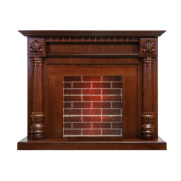 Dimplex Edinburg - Орех / Кирпич