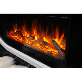 Royal Flame Ellips - Белый с черным с очагом Vision 60 LED