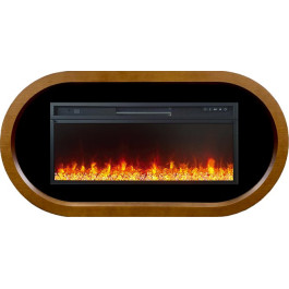 Royal Flame Ellips - Орех (ширина 1450 мм) с очагом Vision 42 LED