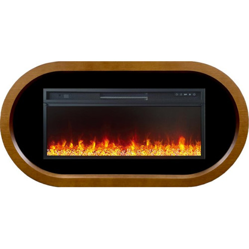 Royal Flame Ellips - Орех (ширина 1450 мм) с очагом Vision 42 LED