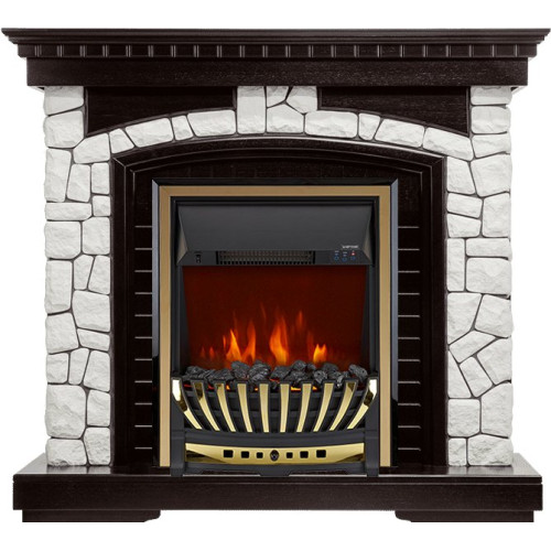 Royal Flame Glasgow - Венге / Белый с очагом Aspen Gold