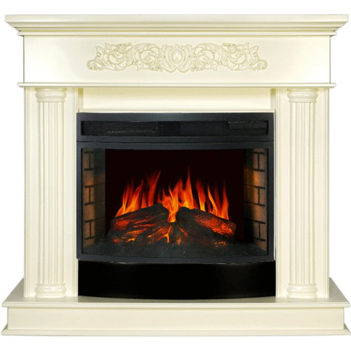 Royal Flame Gloria - Слоновая кость с очагом Dioramic 25 LED FX