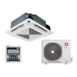 Kentatsu KSVB140HZAN1/KSUNB140HZAN3/KPU95-DR кассетный кондиционер