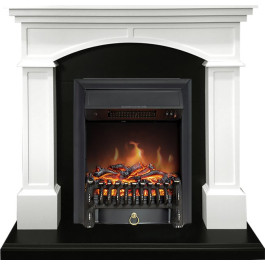 Royal Flame Langford - Белый с черным с очагом Fobos FX Black