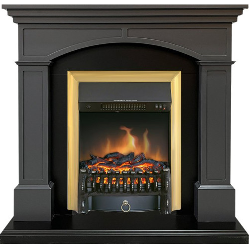 Royal Flame Langford - Серый графит с очагом Fobos FX Brass