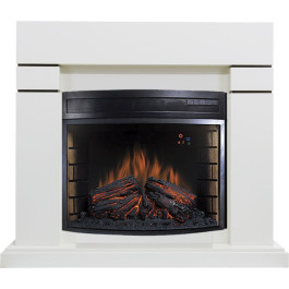 Royal Flame Lindos - Белый с очагом Dioramic 28 LED FX