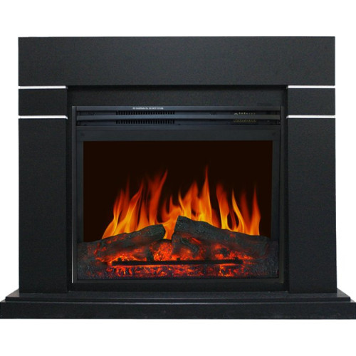 Royal Flame Lindos - Черный (Высота 985мм) с очагом Jupiter FX New