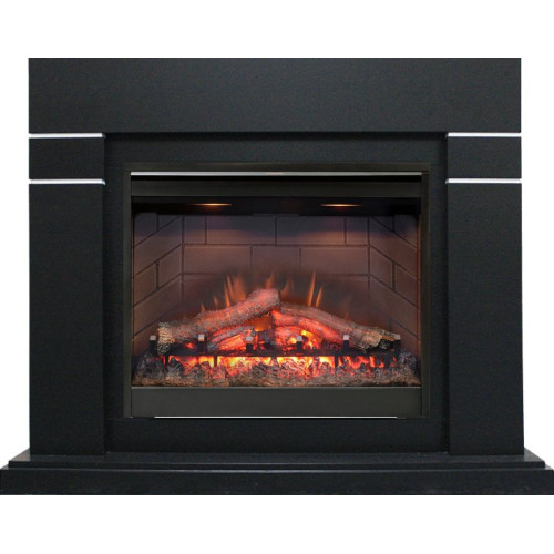 Dimplex Lindos - Черный (Высота 985мм) с очагом Symphony 26 DF2608-INT Dimplex Lindos - Черный (Высота 985мм) с очагом Symphony 26 DF2608-INT