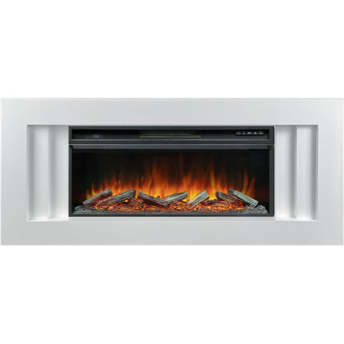 Royal Flame Line 42 - Белый с очагом Vision 42 LOG LED