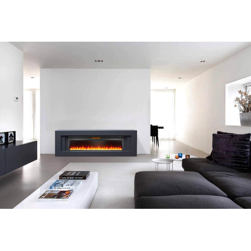 Royal Flame Line 42 - Черный с очагом Vision 42 LED