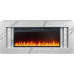Royal Flame Line 42 SFT White Marble - Белый мрамор с очагом Vision 42 LED