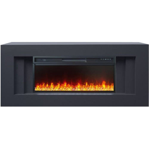 Royal Flame Line 42 (Разборный) - Серый графит с очагом Vision 42 LED