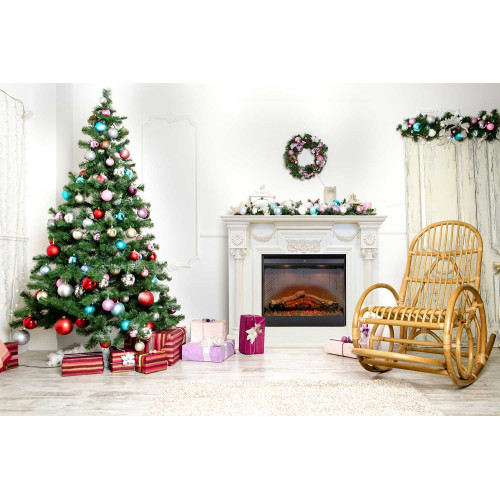 Royal Flame London - Орех с очагом Vision 42 LOG LED