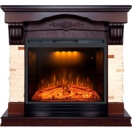 Royal Flame Malta - Темный дуб с очагом Emerald 28