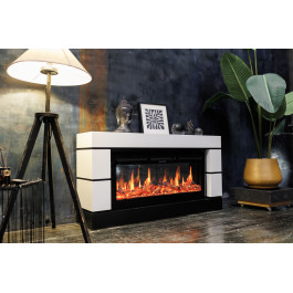 Royal Flame Modern - Темный дуб с черным