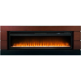 Royal Flame Modern - Темный дуб с черным с очагом Vision 60 LED