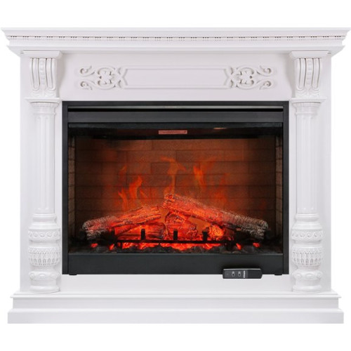 Dimplex Nation - Белый дуб с очагом Symphony 30 DF3020-EU