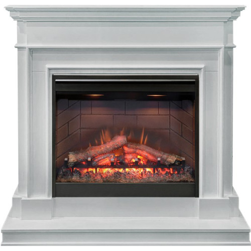 Dimplex Newport - Белый с очагом Symphony 26 DF2608-INT