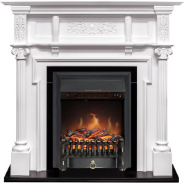 Royal Flame Oxford - Белый с очагом Fobos FX Black