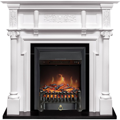 Royal Flame Oxford - Белый с очагом Fobos FX Black