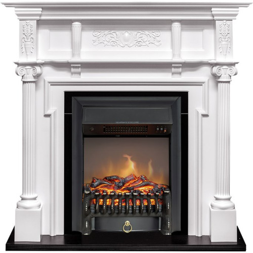 Royal Flame Oxford - Белый с очагом Fobos FX M Black