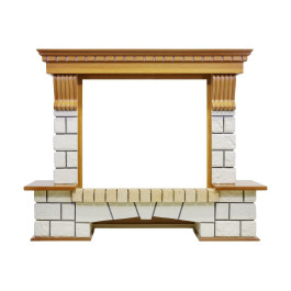 Dimplex Pierre Luxe - Дуб / Белый