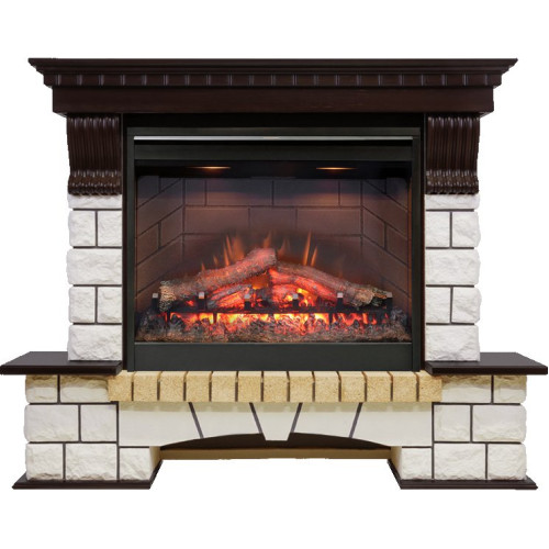 Dimplex Pierre Luxe - Венге / Белый с очагом Symphony 26 DF2608-INT Dimplex Pierre Luxe - Венге / Белый с очагом Symphony 26 DF2608-INT