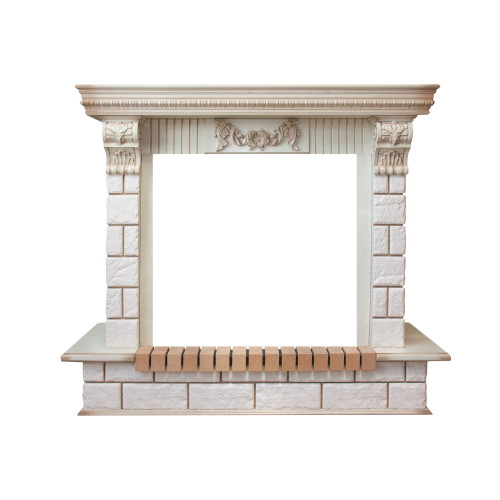 Dimplex Pierre Luxe Император - Слоновая кость с патиной / Шампань