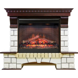 Dimplex Pierre Luxe угловой - Темный дуб / Белый с очагом Symphony 26 DF2608-INT