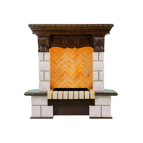 Dimplex Pierre Luxe угловой - Темный дуб / Шампань (Высота 975мм) Dimplex Pierre Luxe угловой - Темный дуб / Шампань (Высота 975мм)